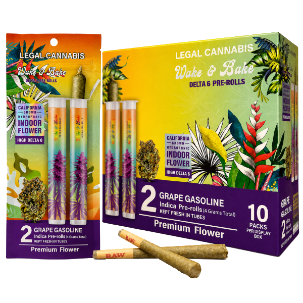 Wake&bake Grape Gasoline Prerolls Wake&bake Grape Gasoline Prerolls